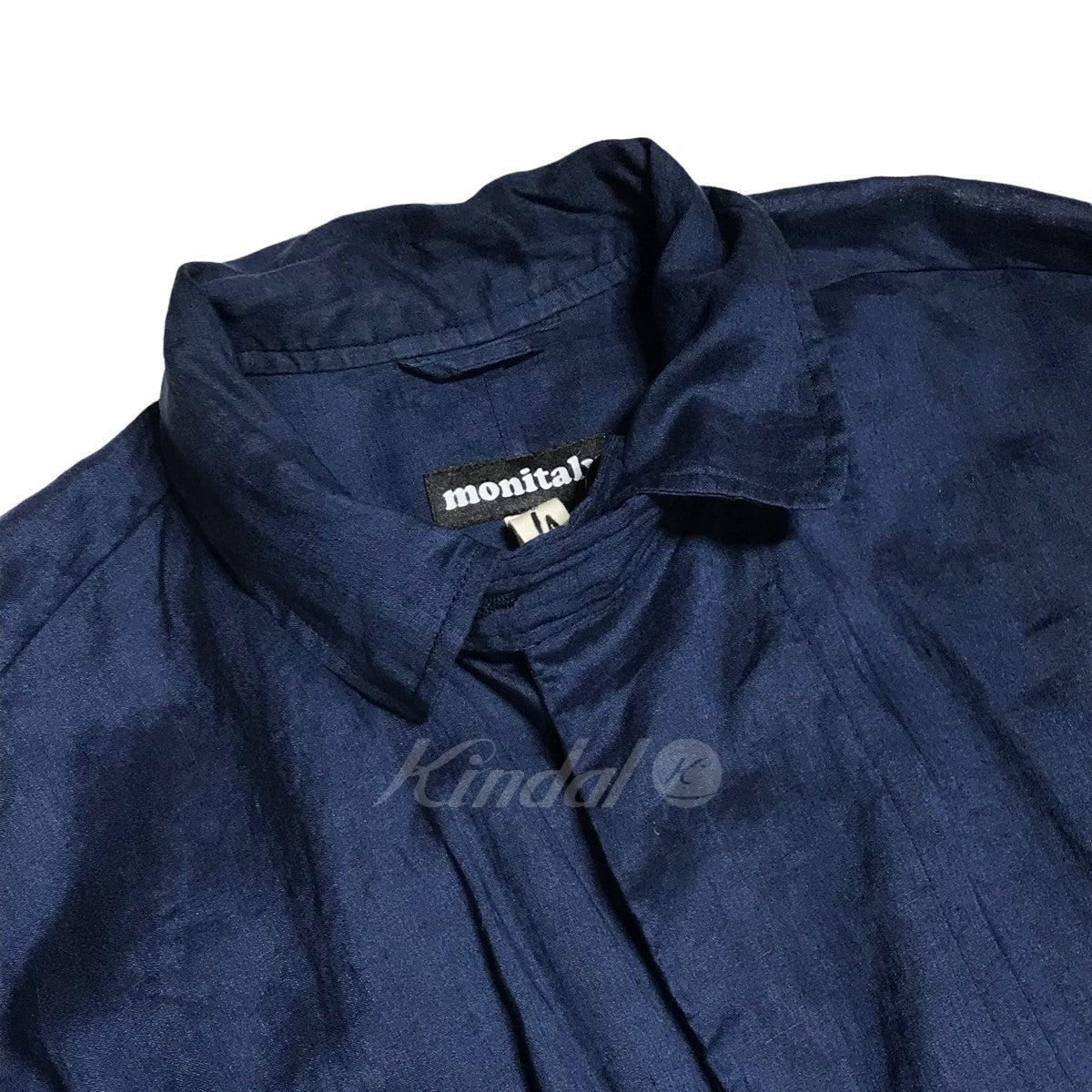 monitaly(モニタリー) LINEN BATMAN COAT オーバーコート
