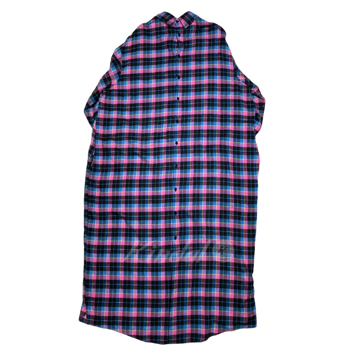 silknel check wafuku maximum shirt シャツワンピース