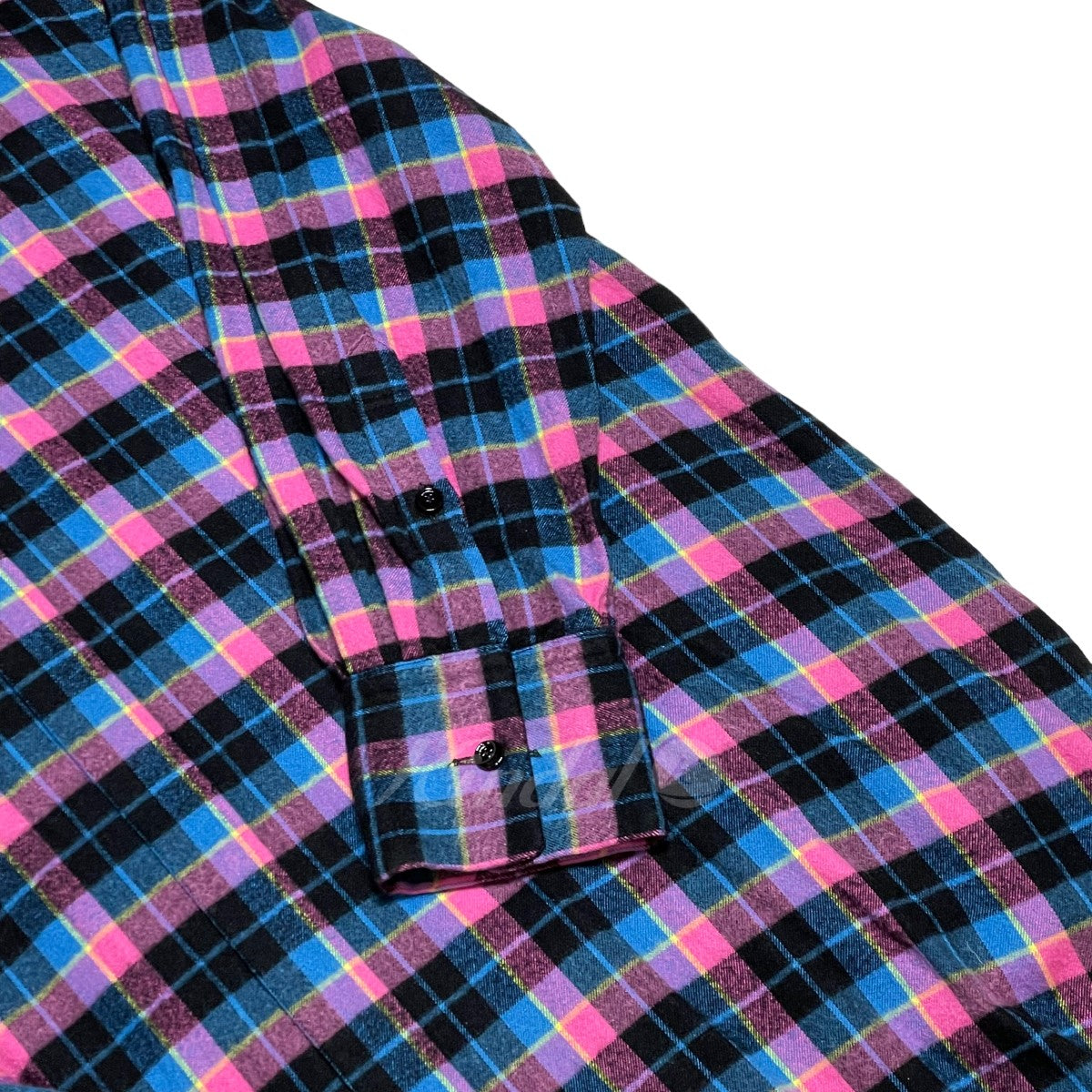 silknel check wafuku maximum shirt シャツワンピース