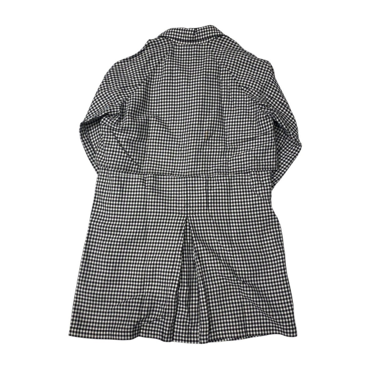 TRENCH COAT　チェックダブルコート