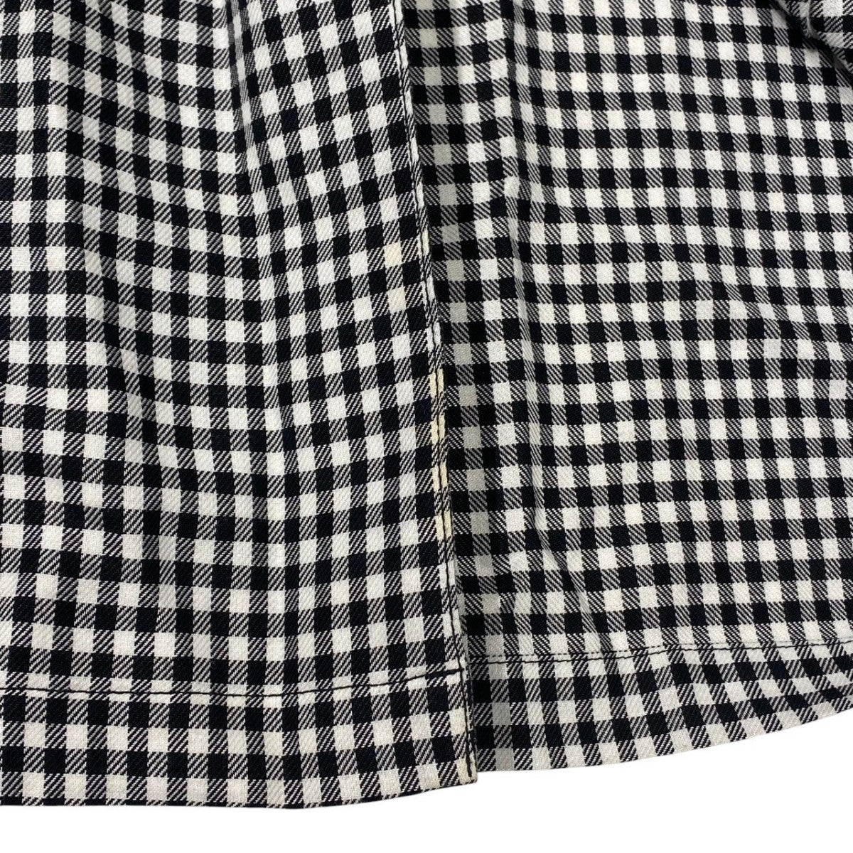 TRENCH COAT　チェックダブルコート