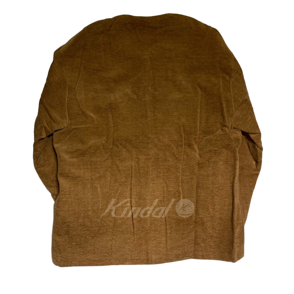 AURALEE(オーラリー) WOOLCOTTON MOAL BLOUSON ノーカラージャケット