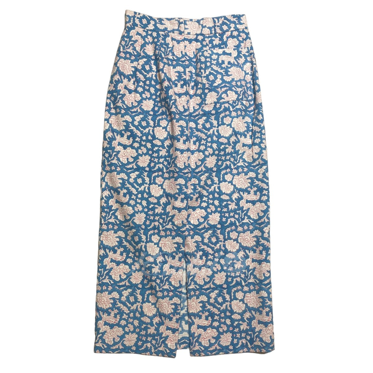 SZ Blockprints×Ron Herman 2022SS Nila Print Canvas Skirt スカート 3510500132  ブルー サイズ 15｜【公式】カインドオルオンライン ブランド古着・中古通販【kindal】