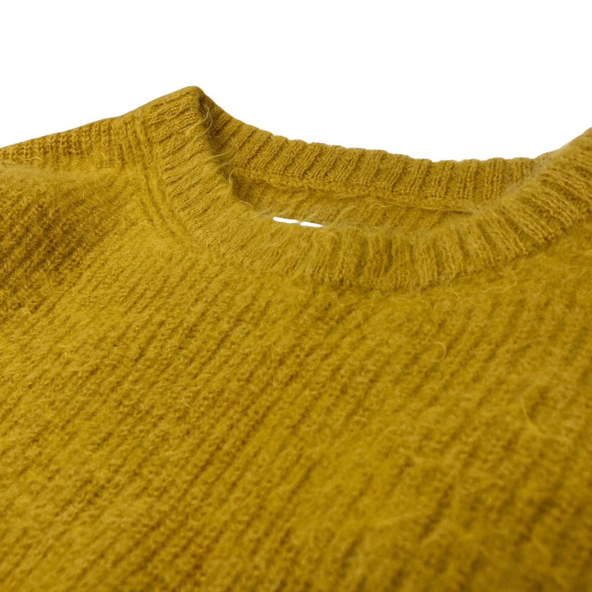 11月限定お値下げstein (シュタイン) LSモヘヤ混ニット stein(シュタイン) BI COLOR RIB SUPER KID MOHAIR LSモヘヤ混クルー