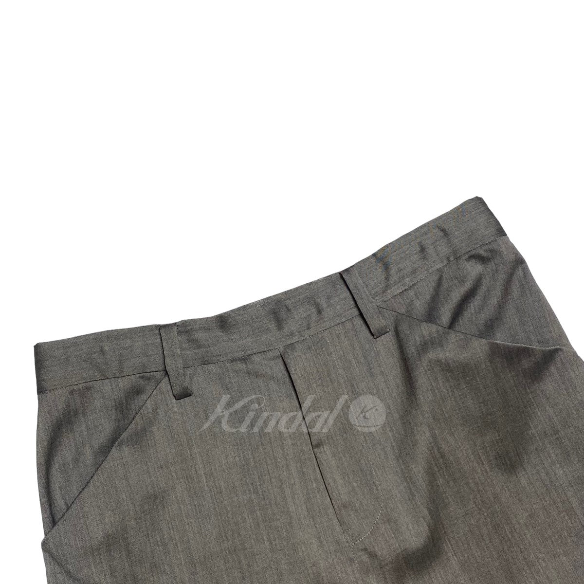 sunsea(サンシー) SNM4 WIDE STRAIGHT PANTS ワイドストレートパンツ 20S41 グレー サイズ  15｜【公式】カインドオルオンライン ブランド古着・中古通販【kindal】