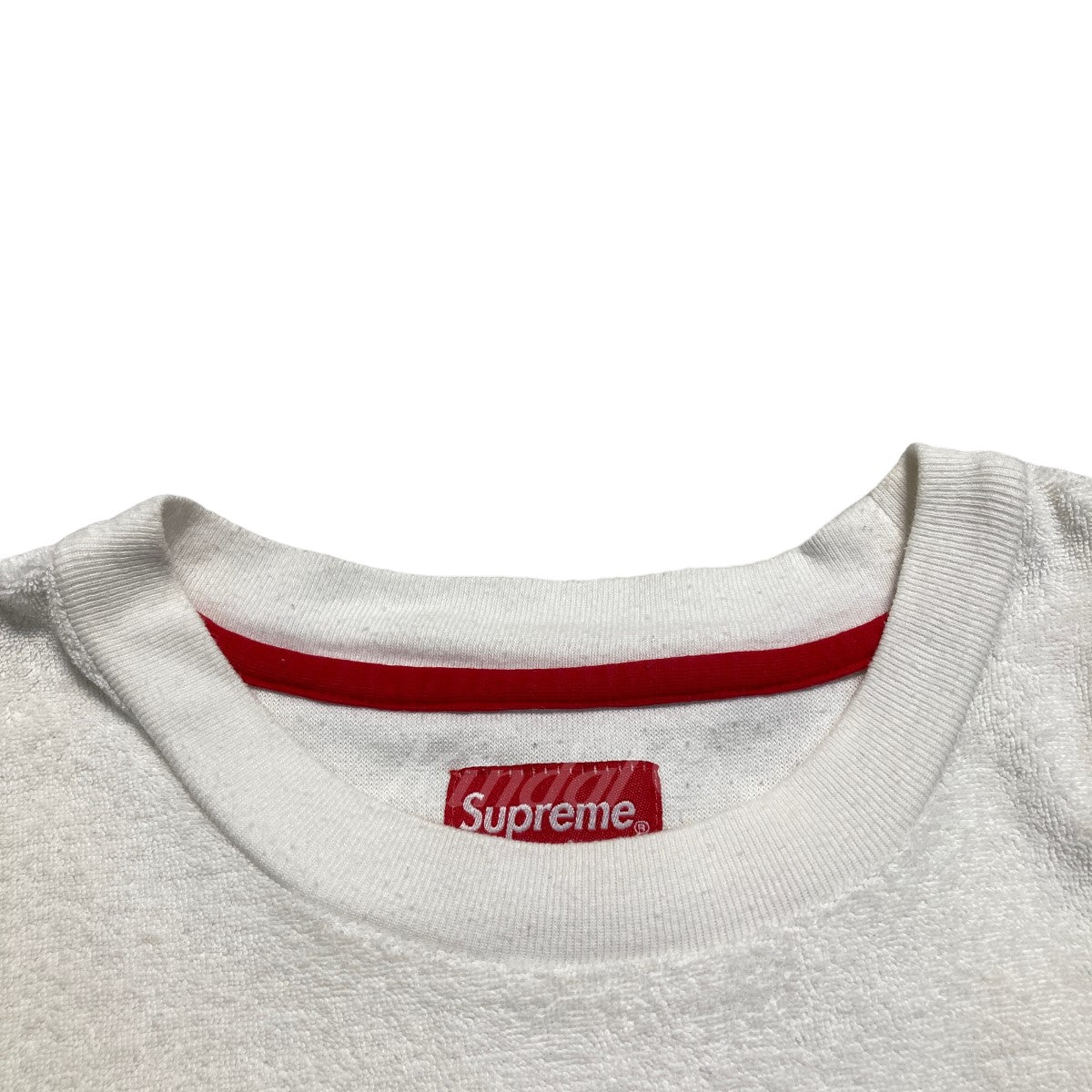 セールHOTsupreme Tシャツ　パイル素材　タグつき Tシャツ/カットソー(半袖/袖なし)