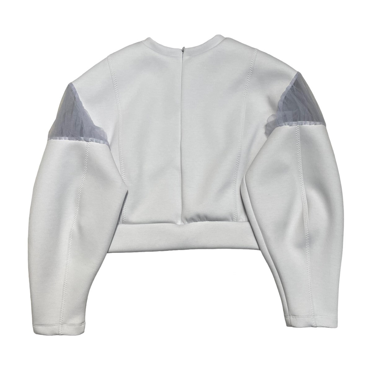 2023SS Paneled Sweat Top クロップド丈スウェット