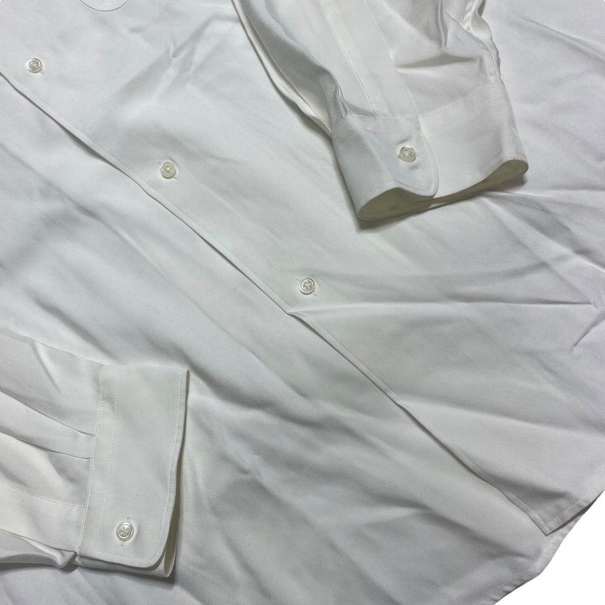 Graphpaper(グラフペーパー) 23SSViscose Cupro Oversized Sleeping  Shirtオープンカラーシャツ20GM231-50017