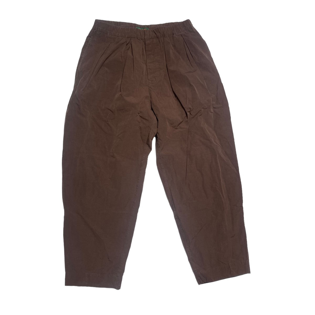 CASEY CASEY(ケイシーケイシー) Paper Cotton Pleat Pant Havana ...