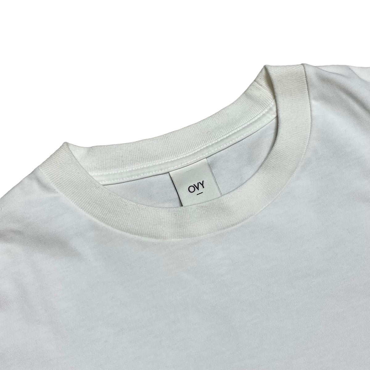 OVY(オヴィー) 034 Standard Cotton T-shirtsスタンダードコットンTシャツ ホワイト サイズ  L｜【公式】カインドオルオンライン ブランド古着・中古通販【kindal】