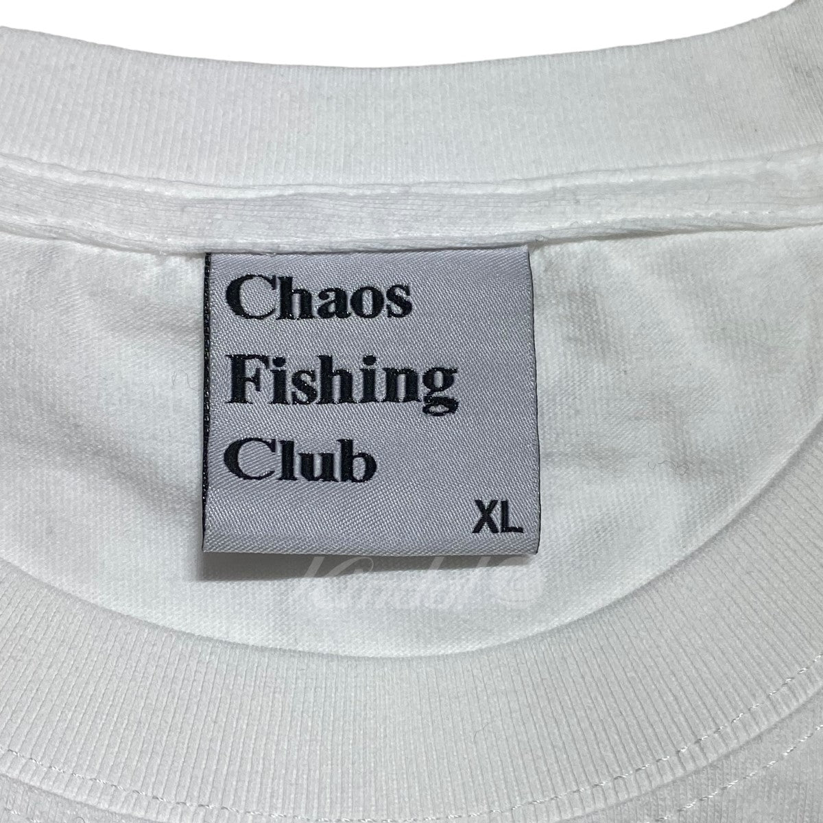 CHAOS FISHING CLUB(カオスフィッシングクラブ) BLOCK LOGO L／S TEE ロングスリーブTシャツ／CFC 23AW  LS02