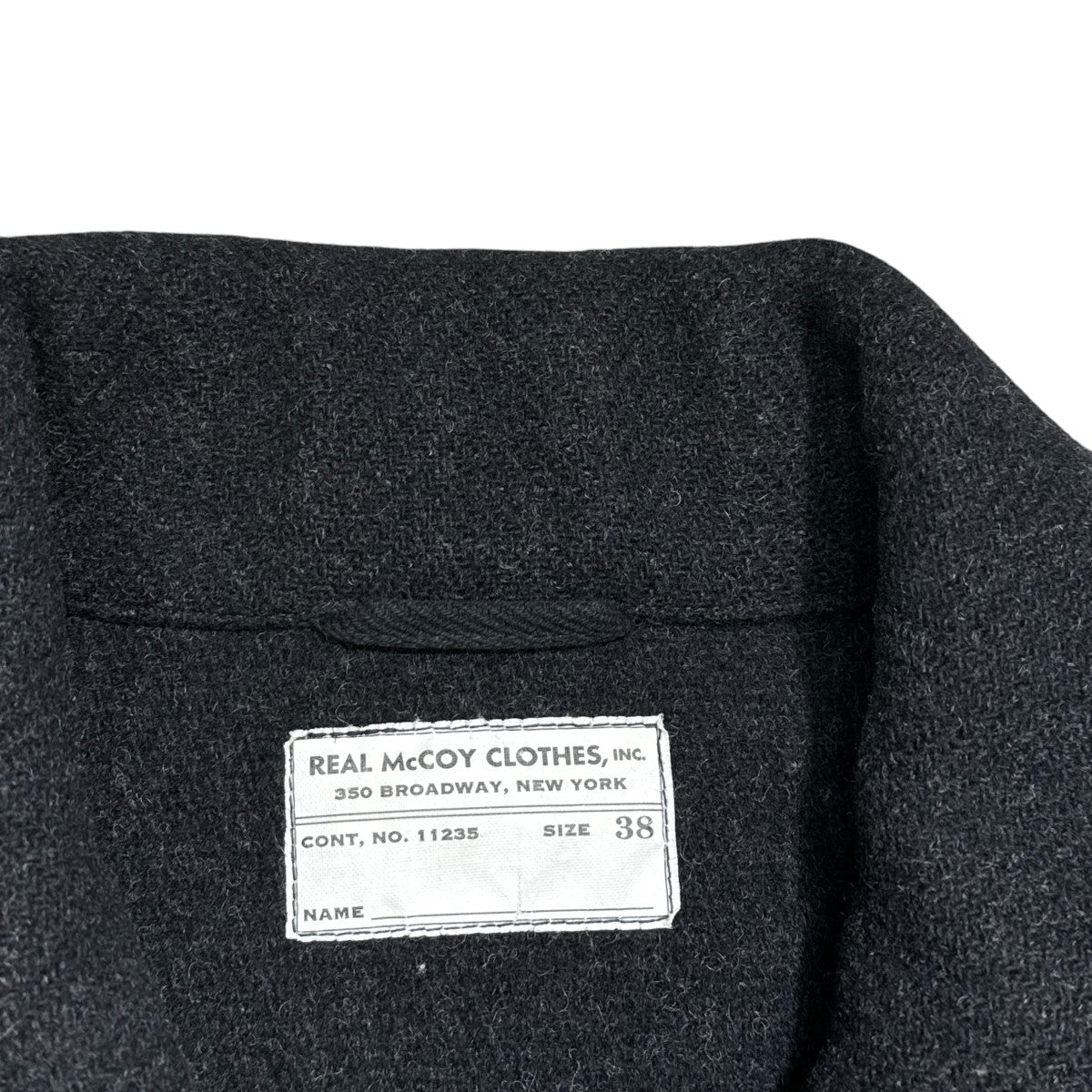 SUBMARINE JACKETウールジャケットMJ18114