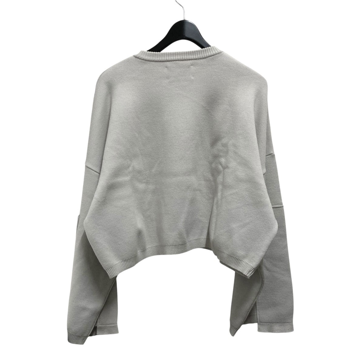 EX SLEEVE KNIT Lクルーネックニットst104