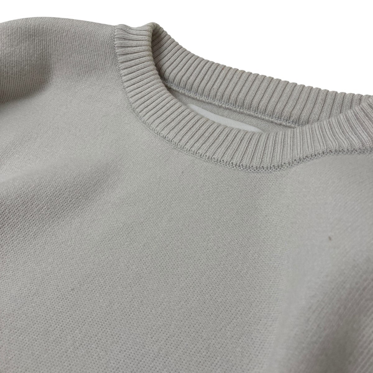 EX SLEEVE KNIT Lクルーネックニットst104