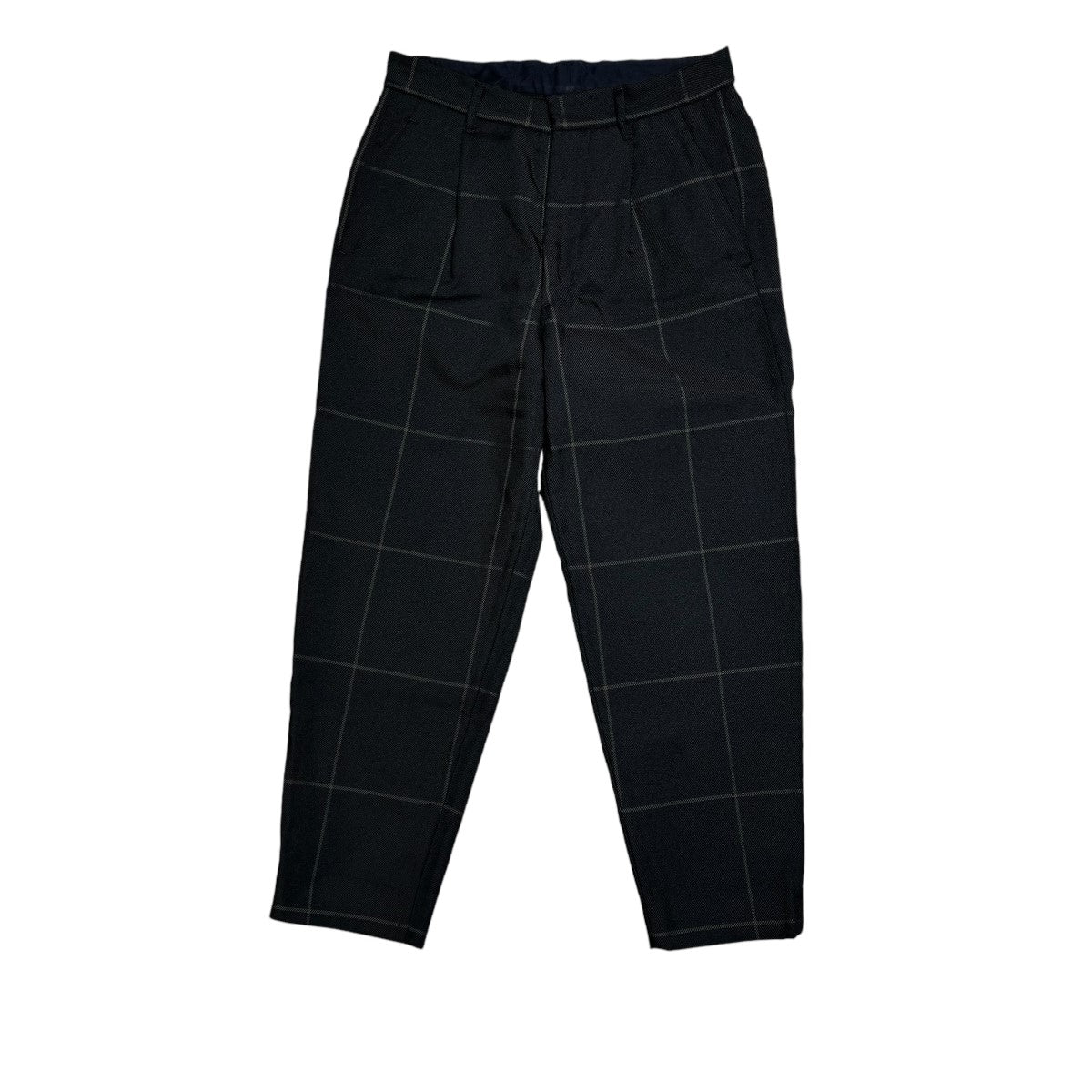 グラフペーパーのOriginal Pane 1 Tuck Pants チェック タックパンツ GM193-40056です。 Graphpaper 古着・中古 ボトムス アイテム