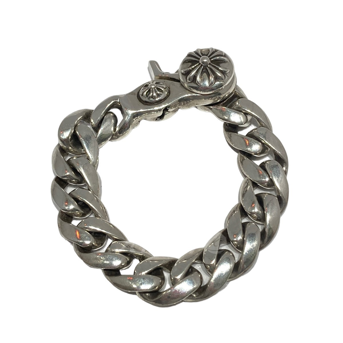 CHROME HEARTS SMALL CLSC CHN LNK スモールクラシックリンククリップブレスレット の古着・中古アイテム
