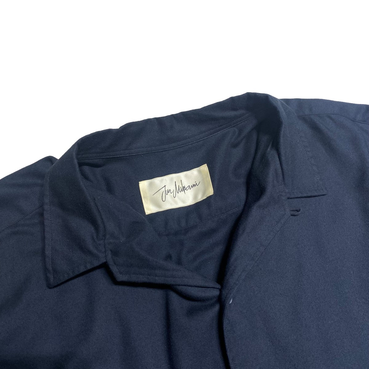 JUN MIKAMI(ジュンミカミ) ALUMO COTTON SHIRTオープンカラー