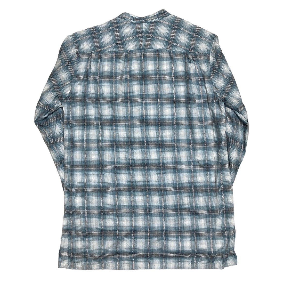 DAIRIKU(ダイリク) Ribbon Tie Check Shirtチェックシャツ23AW S-6 ...