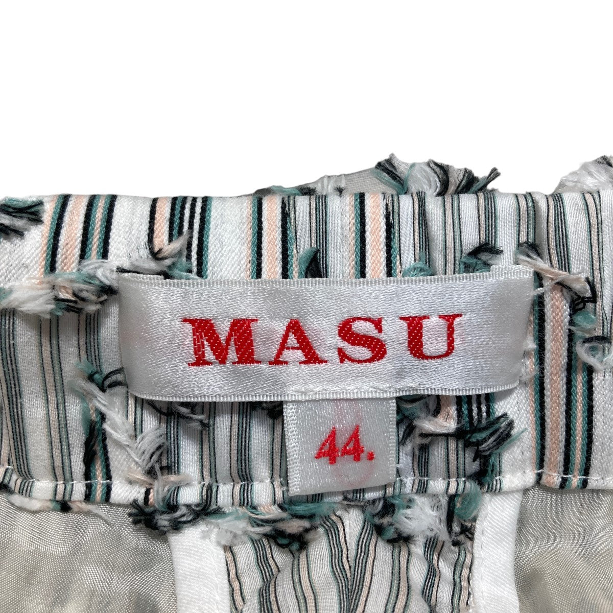 MASU(エムエーエスユー) STAR JACQUARD FLARE PANTS ジャガードフレア ...