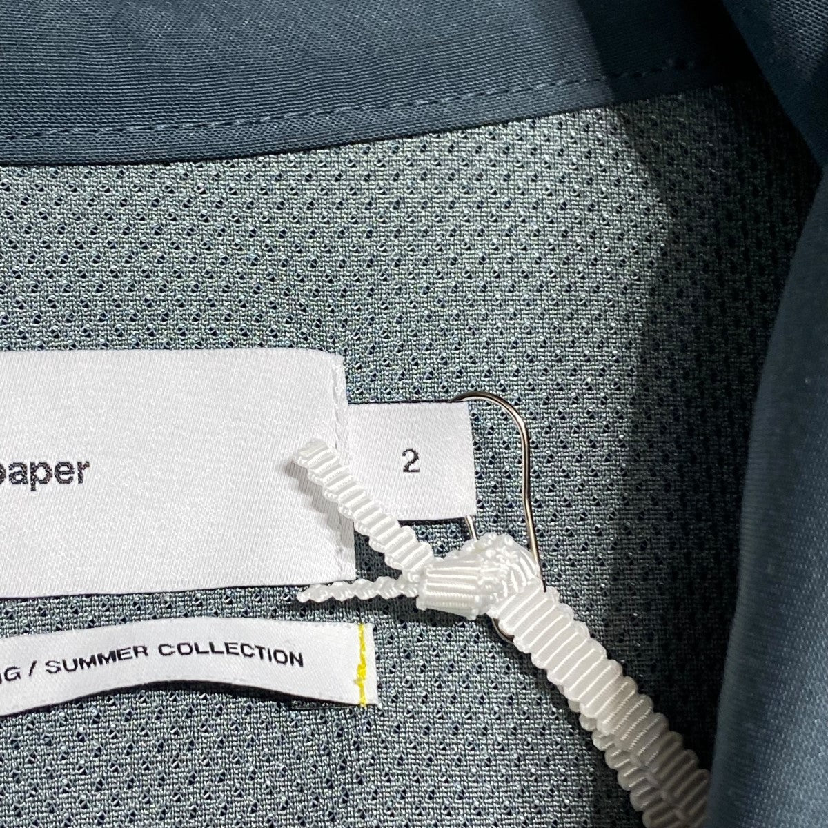 Graphpaper(グラフペーパー) Semi-Dull Poplin Stand Collar