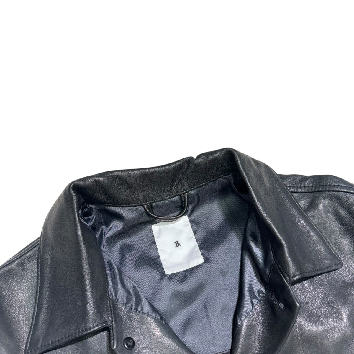 LA BOUCLE(ラブークル) 23SSネイキッドラムレザーシャツ LA BOUCLE(ラブークル) 23SSネイキッドラムレザーシャツ