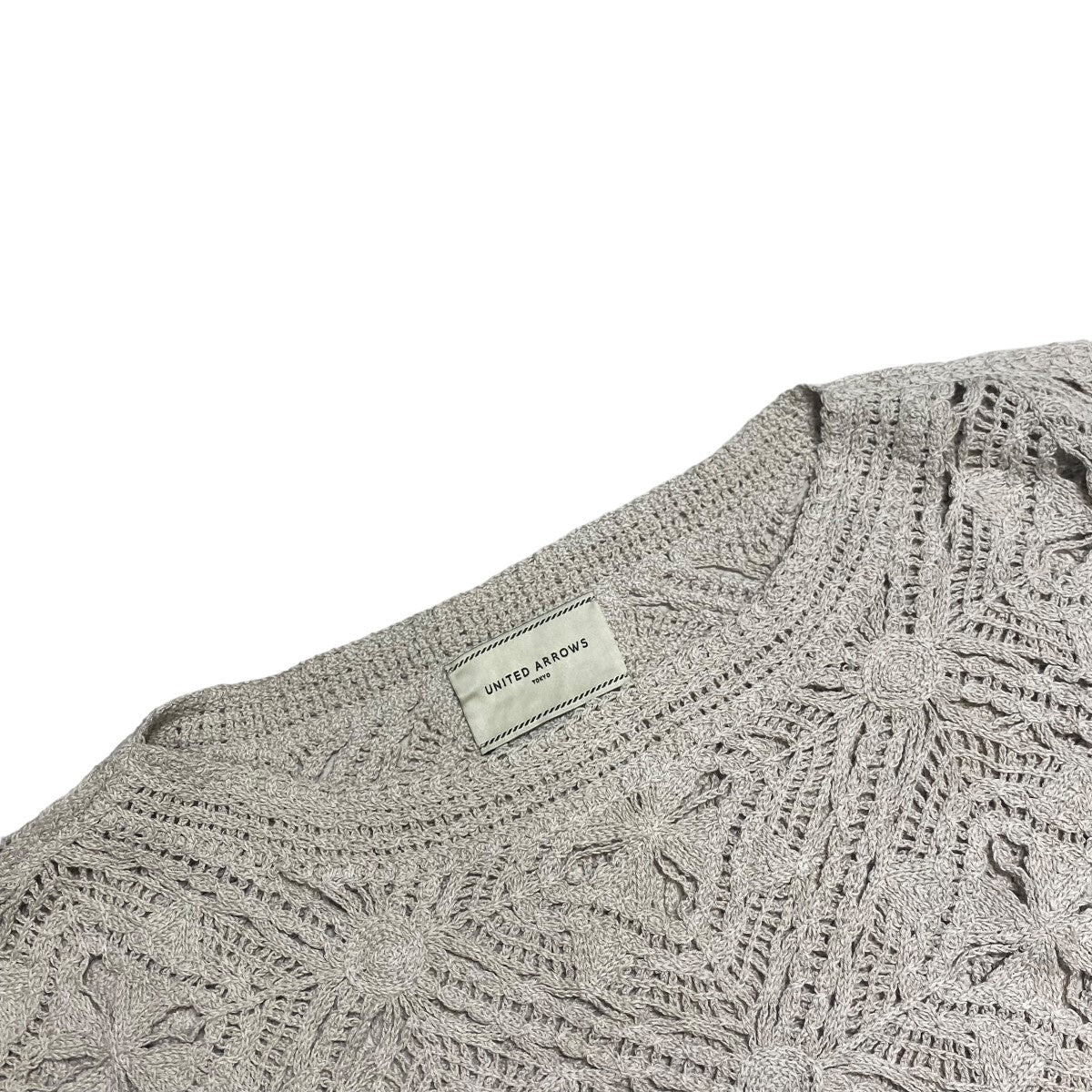 UNITED ARROWS(ユナイテッドアローズ) クロシェ風エンブロイ