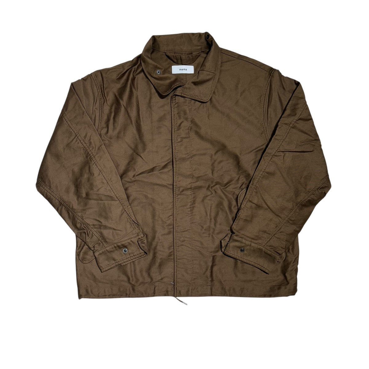 MARKA(マーカ) FIELD JACKET SHORT - ORGANIC COTTON SOFT MOLESKINフィールドジャケットM22C-05BL01C  M22C-05BL01C ブラウン サイズ 2｜【公式】カインドオルオンライン ブランド古着・中古通販【kindal】