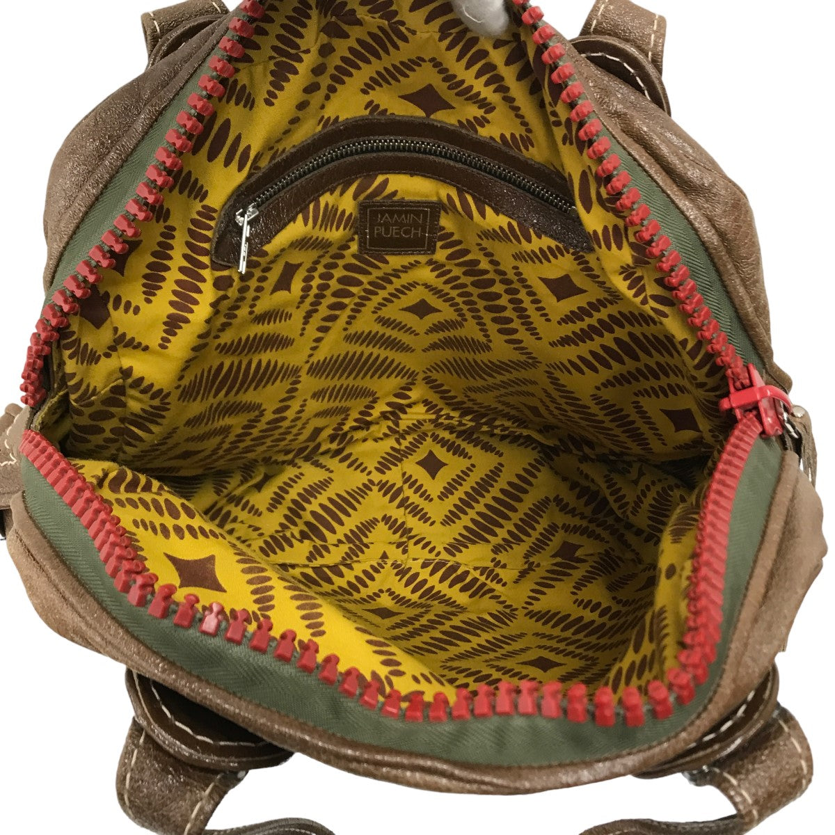 JAMIN PUECH(ジャマン ピュエッシュ) トートバッグ ブラウン｜【公式