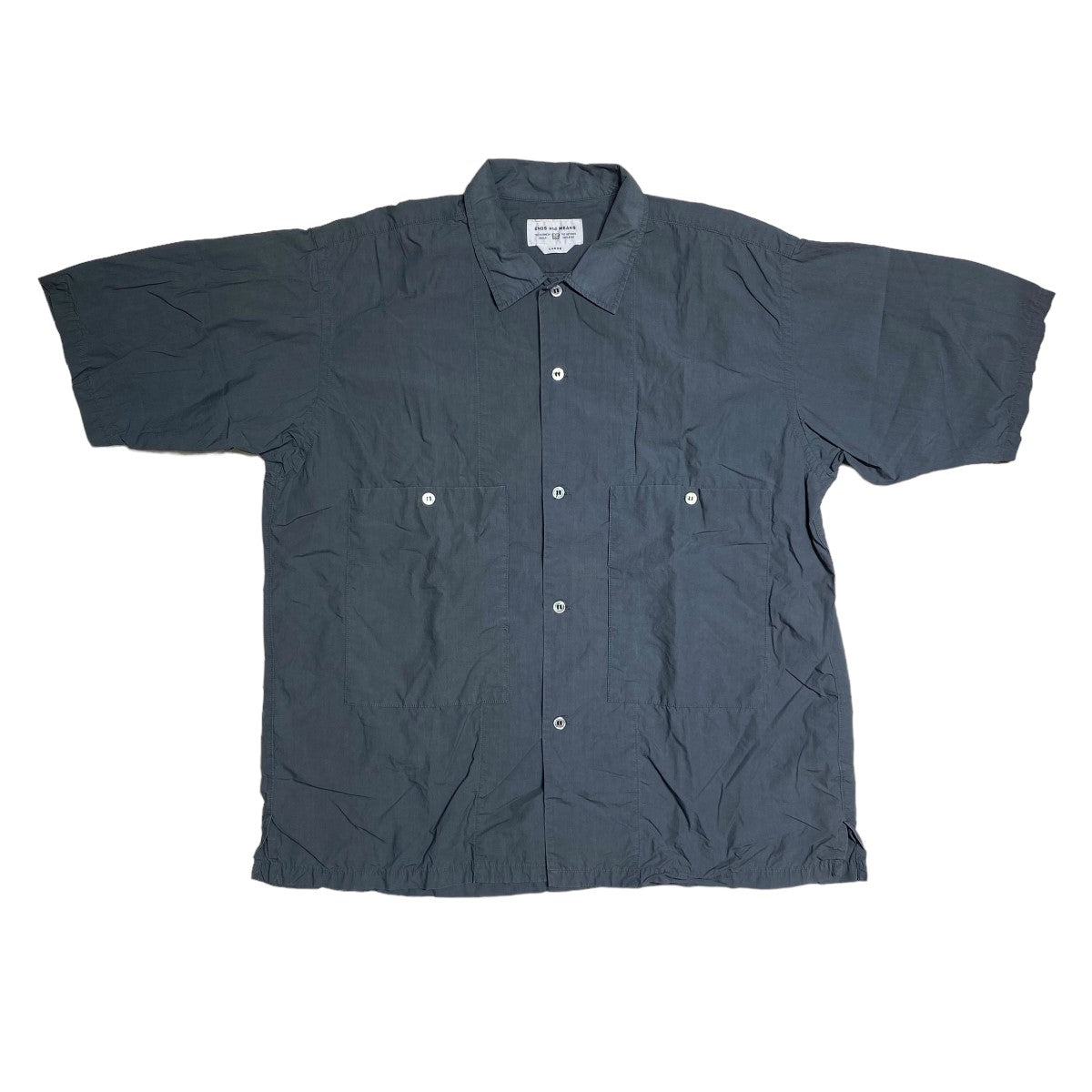 ENDS AND MEANS(エンズアンドミーンズ) Corfu Shirts半袖シャツ