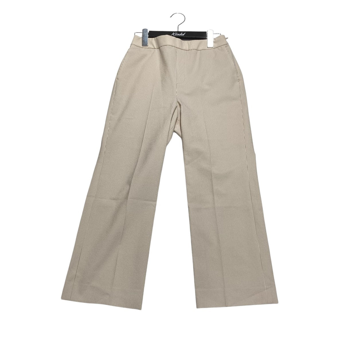 ANAYI サッカーストレッチクロップドパンツ 36 ANAYI(アナイ) サッカーストレッチクロップドパンツ102417-12