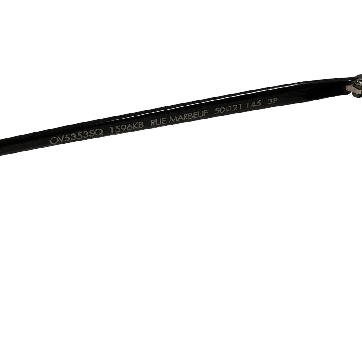 OLIVER PEOPLES×Berluti サングラスOV5353SQ OV5353SQ ブラック OLIVER PEOPLES×Berluti サングラスOV5353SQ OV5353SQ ブラック