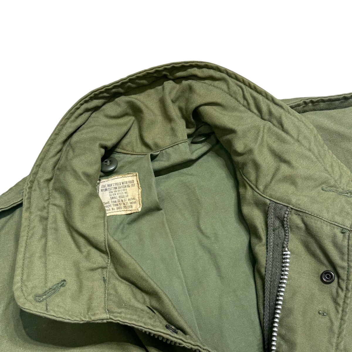 ユーエスアーミーの60S M65フィールドジャケット 8405-782-2936です。 US ARMY 古着・中古 アウター アイテム