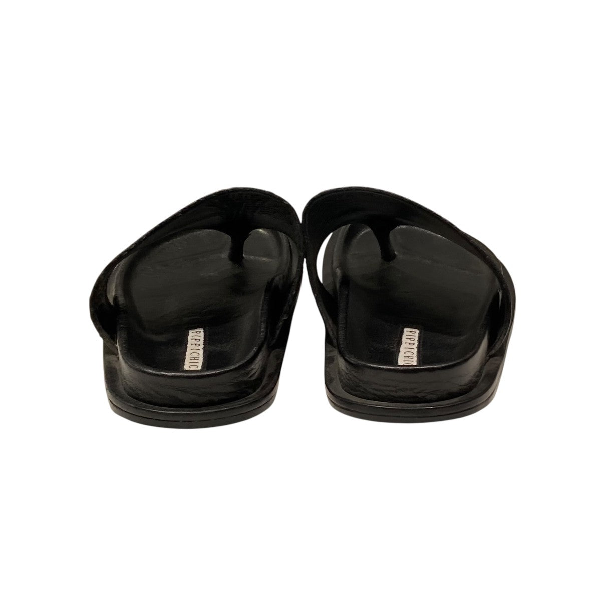 PIPPICHIC(ピッピシック)　MENSサンダル　ブラック　41 (26㌢) PIPPICHIC(ピッピシック) MENSサンダル ブラック 41 (26