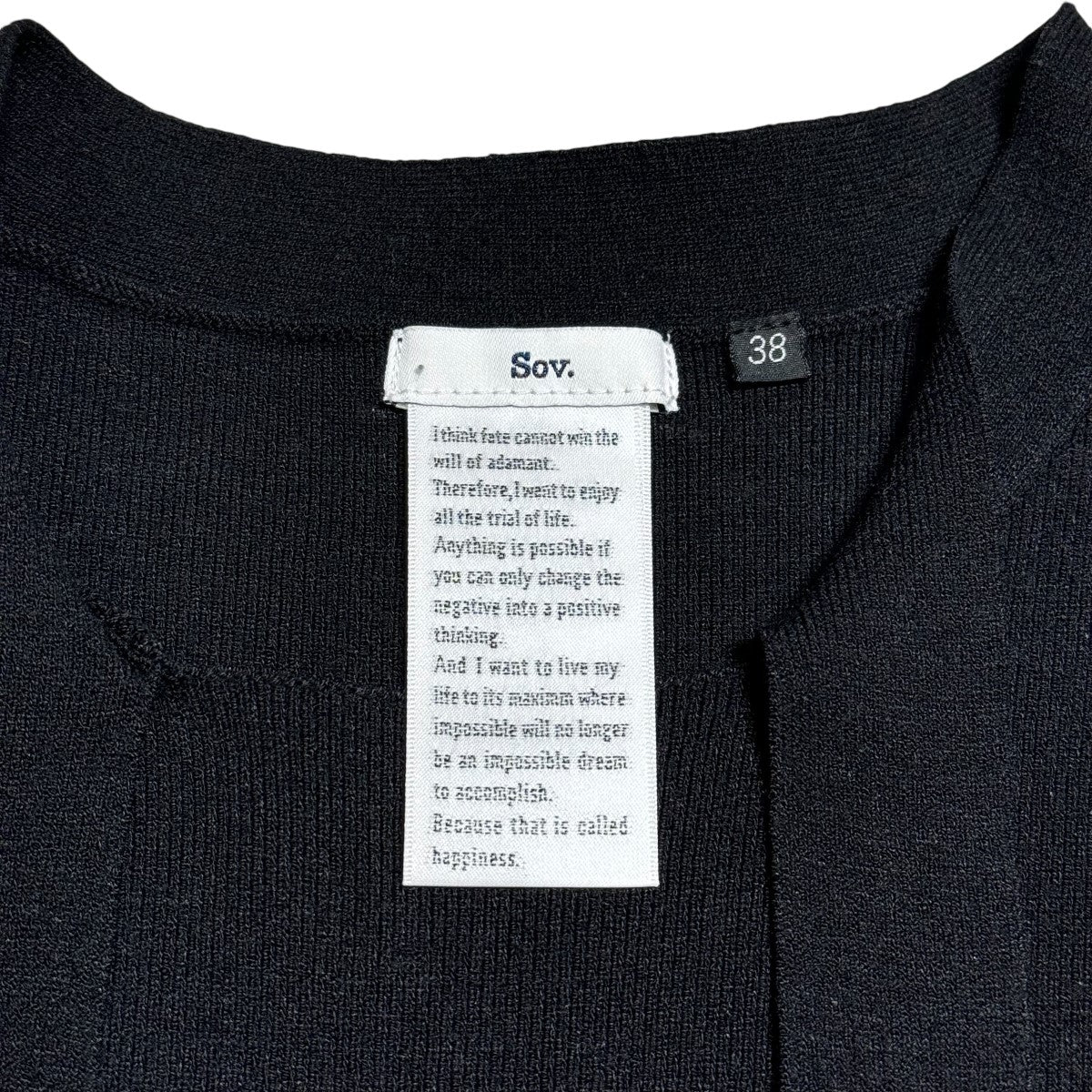 Sov．(ソブ) ワンピース0501-320-193 B 0501-320-193 B ブラック