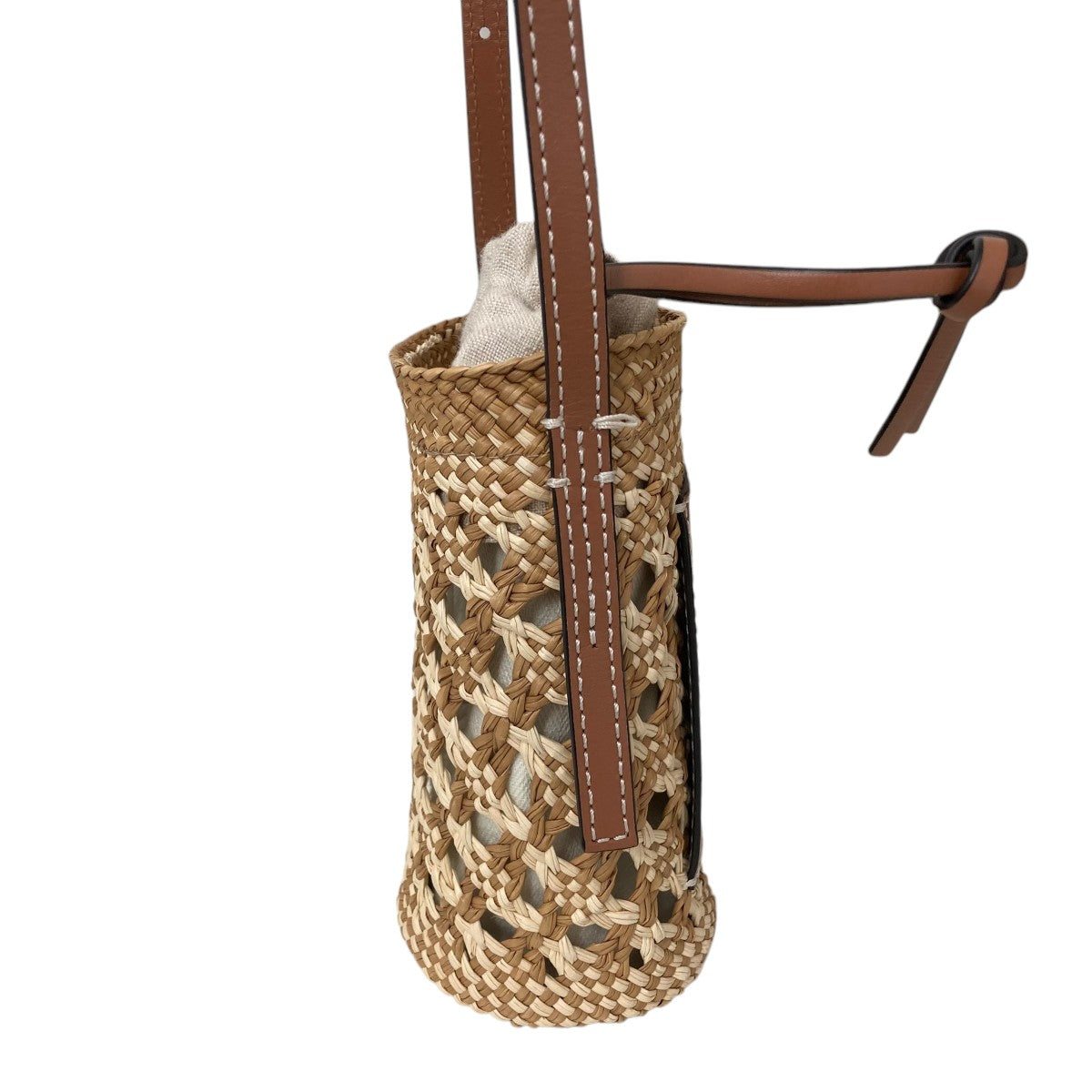 LOEWE(ロエベ) シリンダーポケット ラフィア アナグラムショルダー 