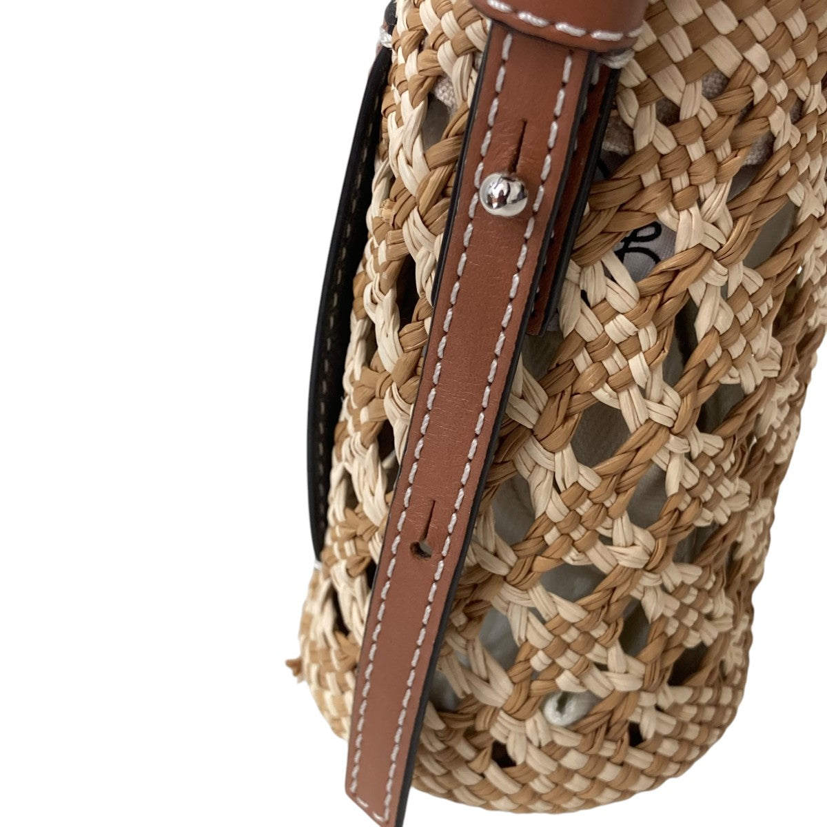 LOEWE(ロエベ) シリンダーポケット ラフィア アナグラム