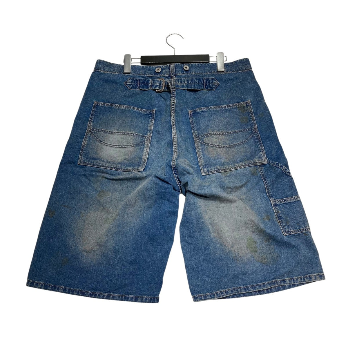The DUFFER N NEPHEWS 24SSFIDDICH USED加工デニムショートパンツDF-CD-84895 古着・中古-2枚目のアイテム画像
