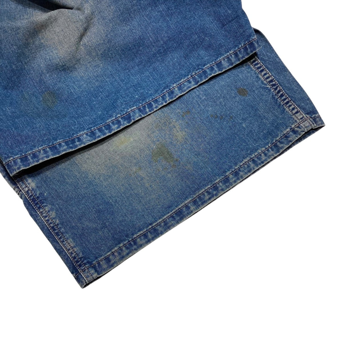 The DUFFER N NEPHEWS 24SSFIDDICH USED加工デニムショートパンツDF-CD-84895 古着・中古-4枚目のアイテム画像