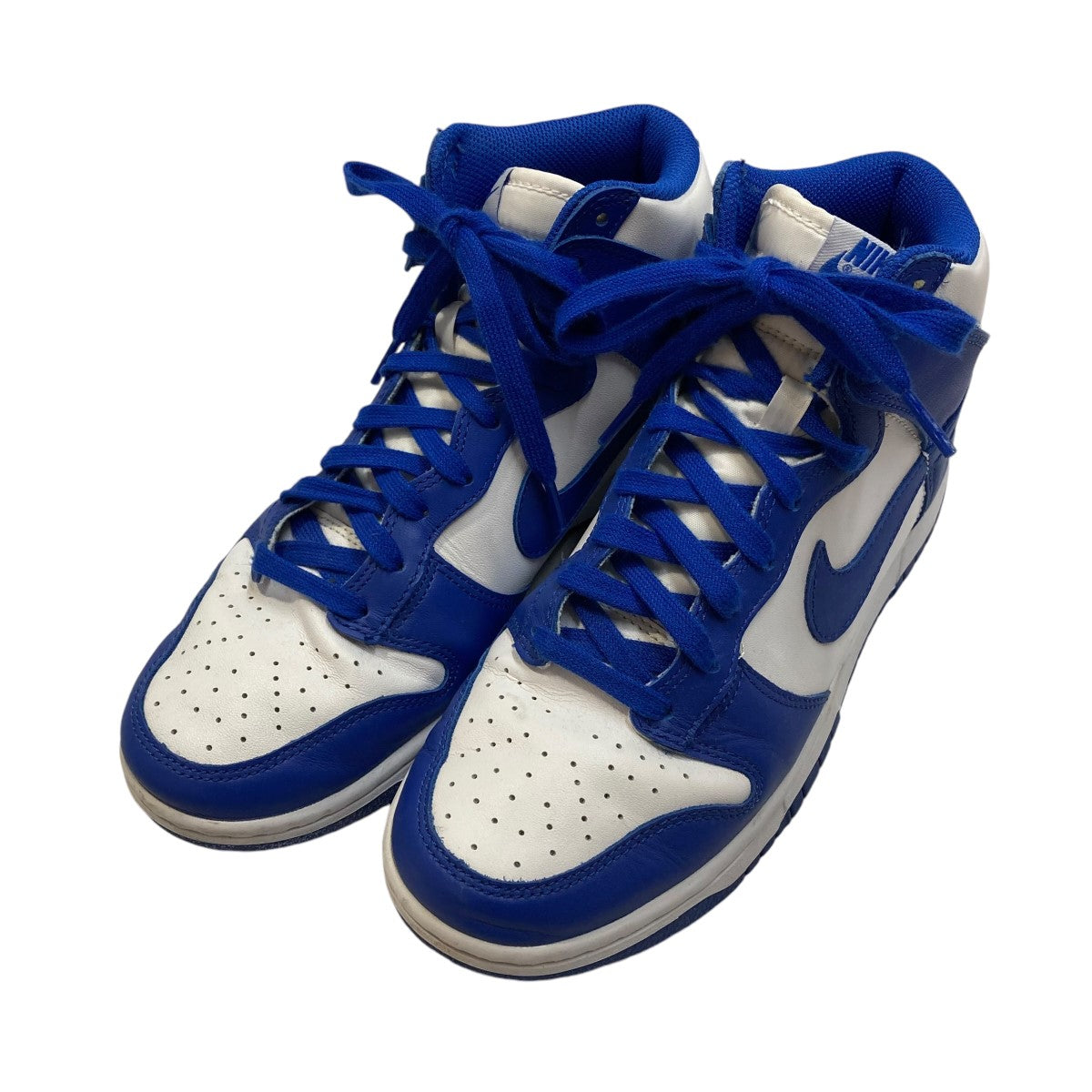 ナイキ ハイカットシューズ ホワイト/ブルー 新品タグ付き 楽天市場】ナイキ ハイカットスニーカー ダンク ハイ レトロ 未使用
