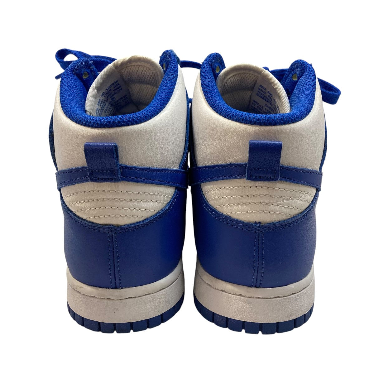 ナイキ ハイカットシューズ ホワイト/ブルー 新品タグ付き NIKE(ナイキ) ハイカットスニーカーDD1399-102 DD1399-102 ホワイト