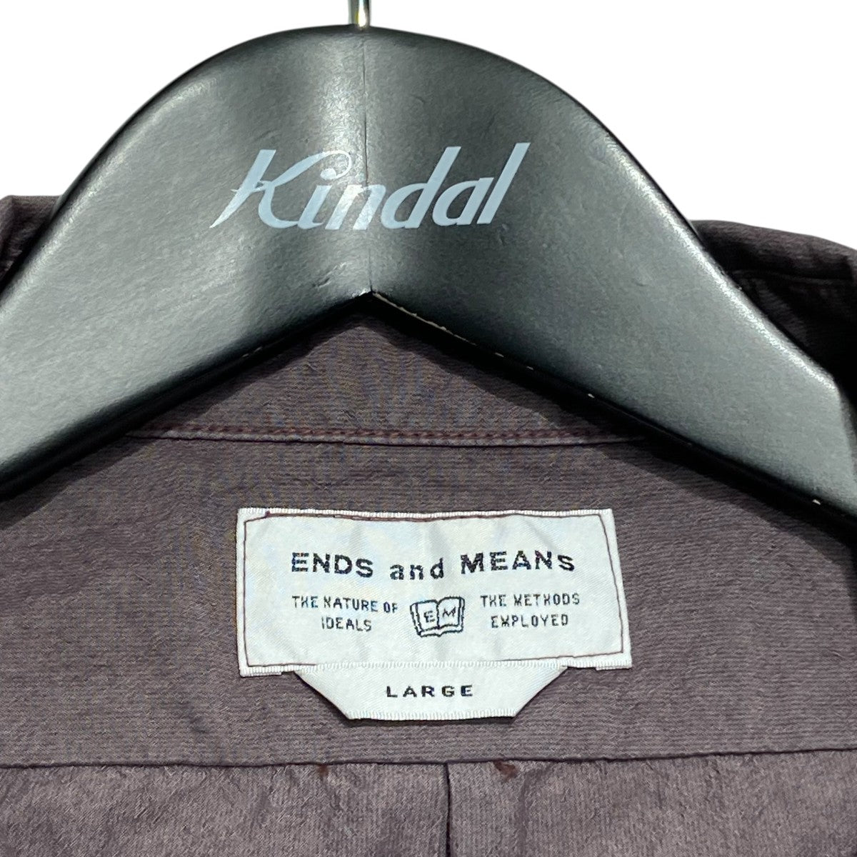 ENDS and MEANS プルオーバーシャツ L ENDS and MEANS プルオーバーシャツ L