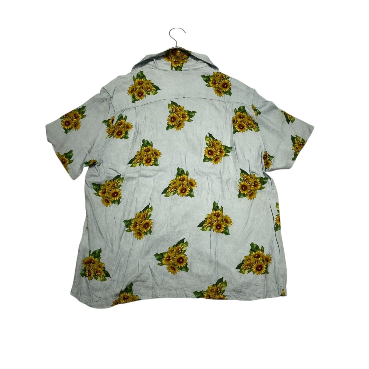 NEAT ALOHA rayon s s shirt SUNFLOWERアロハシャツ 古着・中古-2枚目のアイテム画像