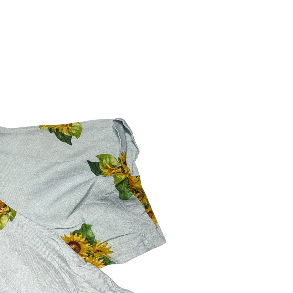NEAT ALOHA rayon s s shirt SUNFLOWERアロハシャツ 古着・中古-4枚目のアイテム画像