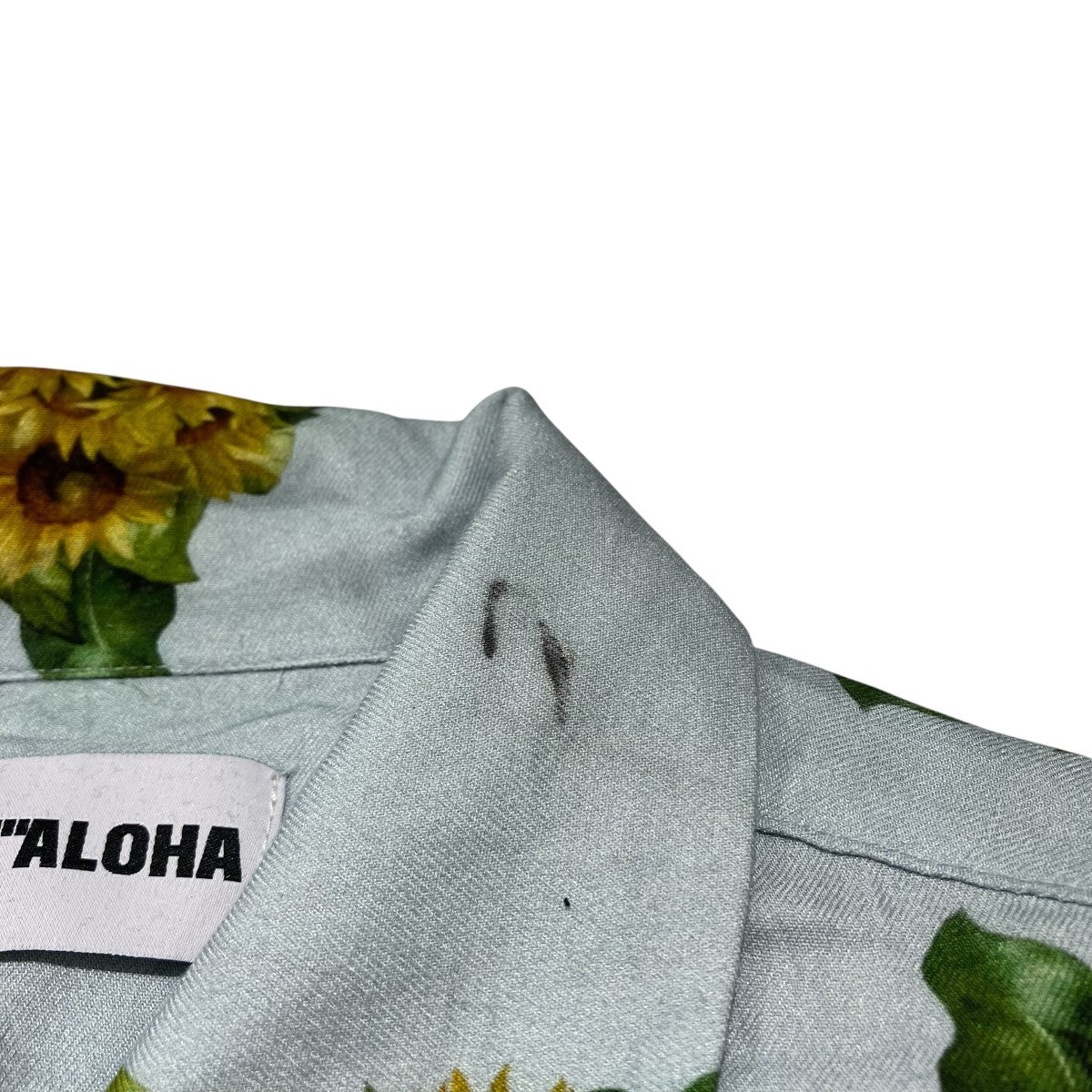 NEAT ALOHA(ニートアロハ) rayon s s shirt SUNFLOWERアロハシャツ