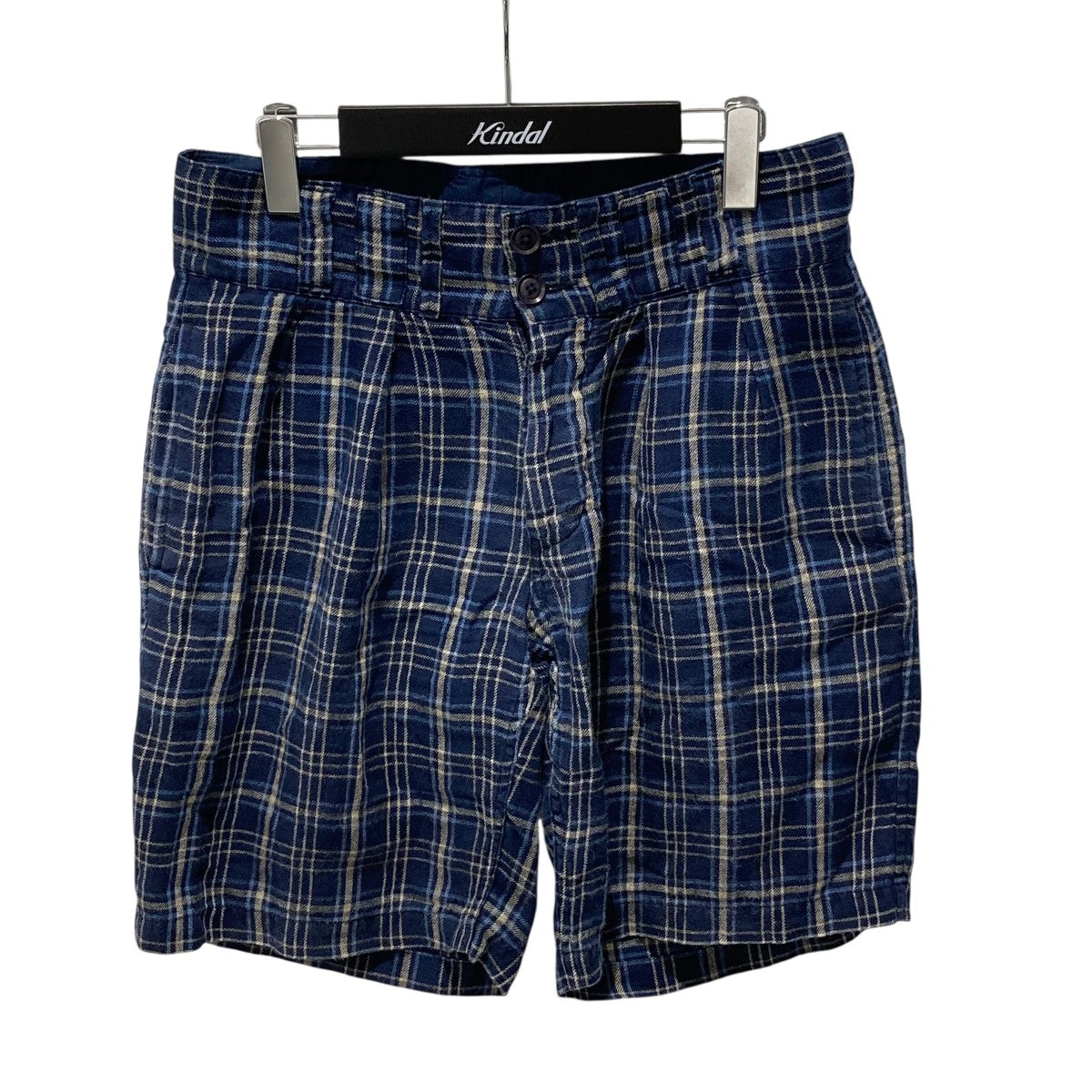 NIGEL CABOURN(ナイジェルケーボン) チェックショートパンツ