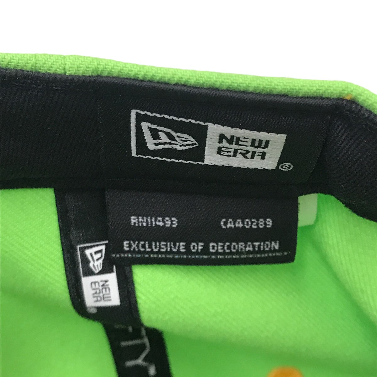 NEW ERA - バナナマン キャップ  NEW ERA  緑 New Era(ニューエラ) バナナマンキャップ イエロー×グリーン