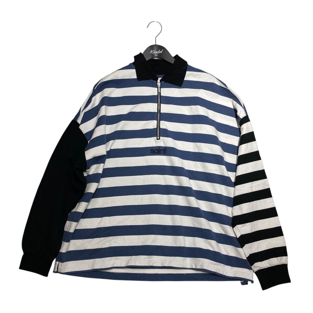 SAINT MICHAEL(セントマイケル) 24SSSA RUGGER SHボーダーハーフ