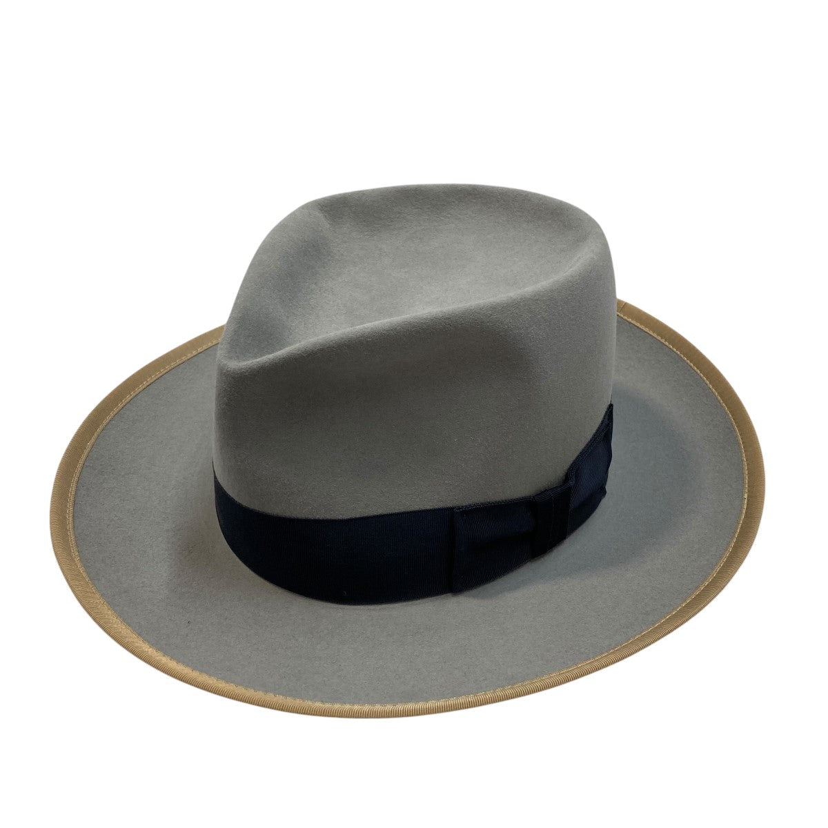 未使用 stetson ステットソン ハット 痛く チェック グレー