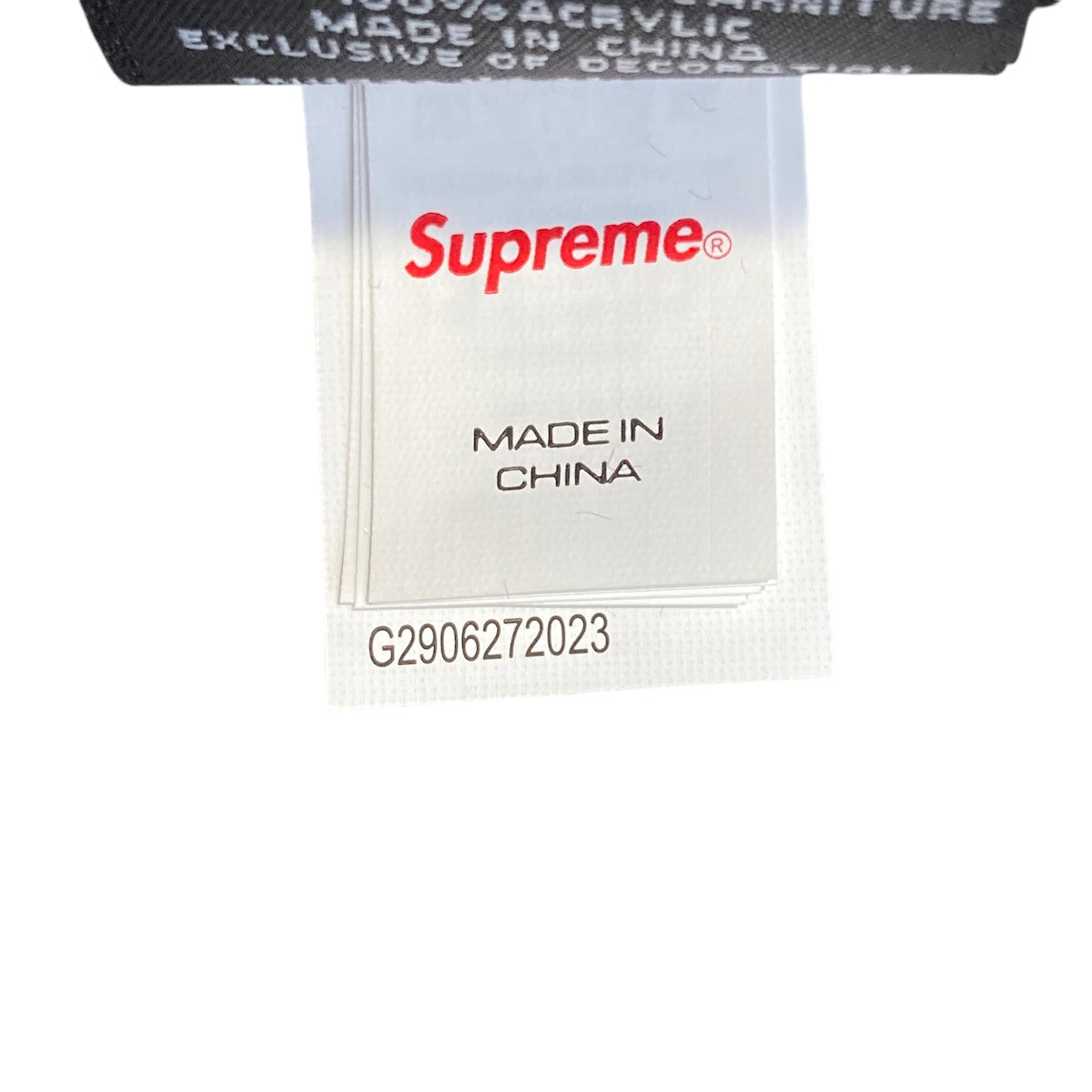 World Famous BOX LOGOボックスロゴ二ットキャップ