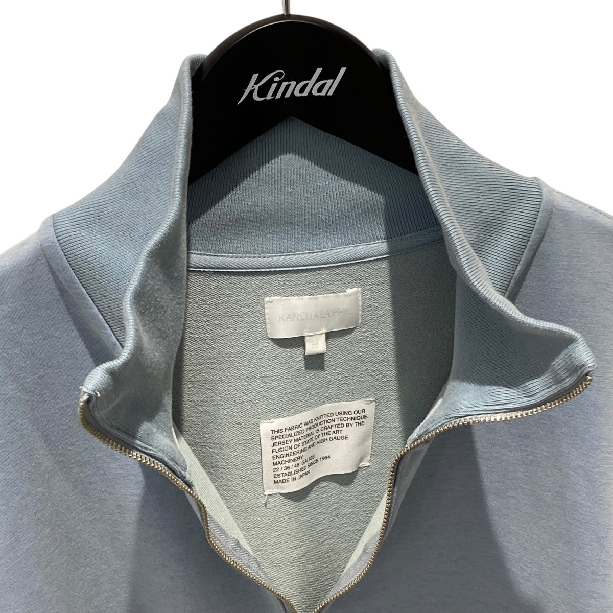 ひろまさ93 LAST1】 KANEMASA PHIL. 36G Atomoshere Check Shirt(WHITE(Oxford